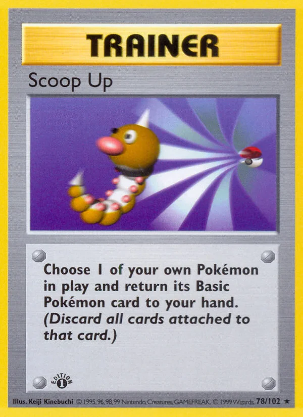 Scoop Up Pokemon card