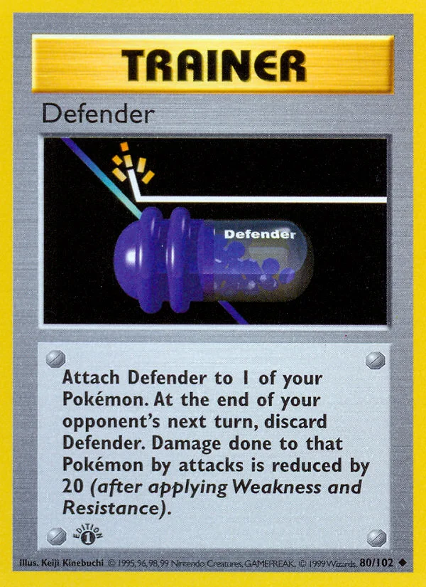 Defender Pokemon card