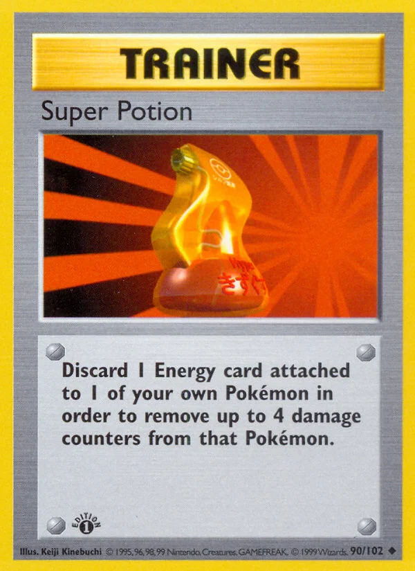 Super Potion Pokemon card