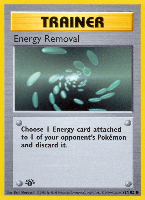 Energy Removal Pokemon card