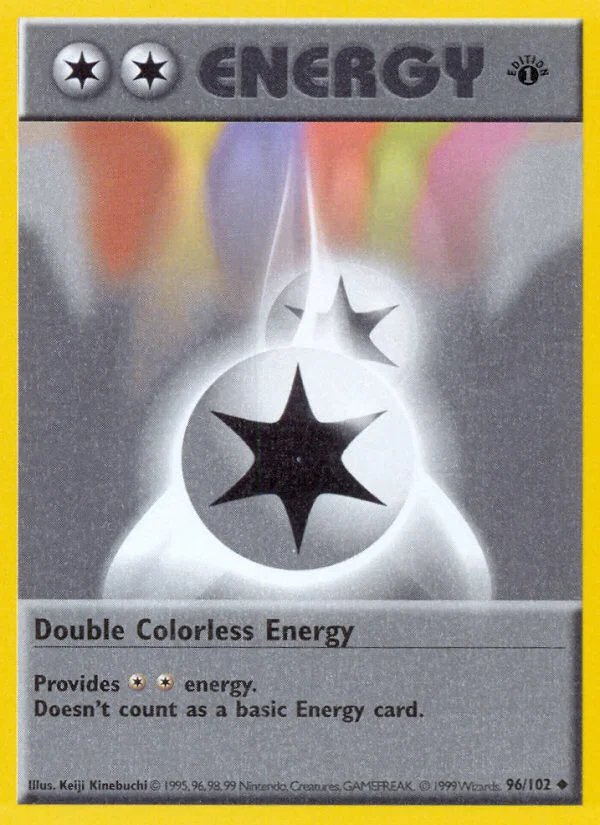 Double Colorless Energy Pokemon card
