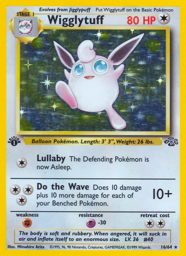 Wigglytuff Pokemon card