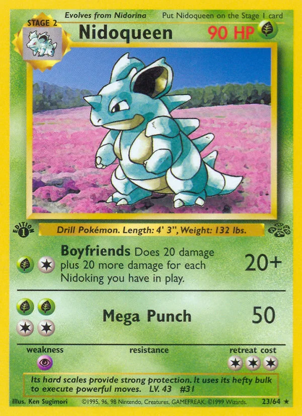 Nidoqueen Pokemon card