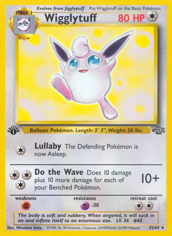 Wigglytuff Pokemon card