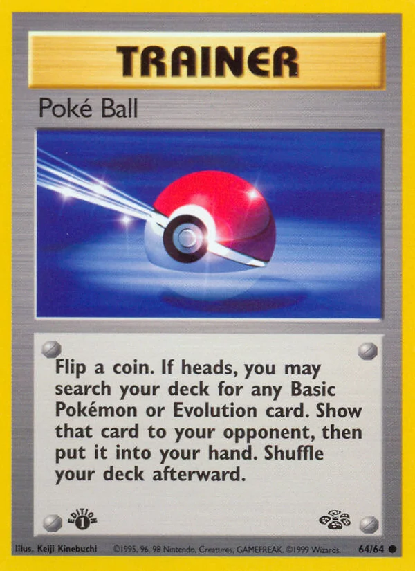 Poké Ball Pokemon card