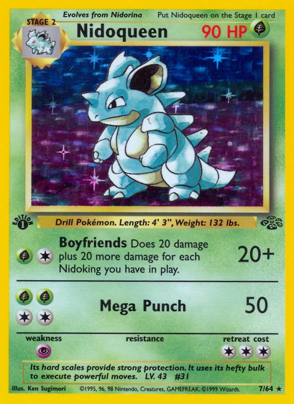 Nidoqueen Pokemon card