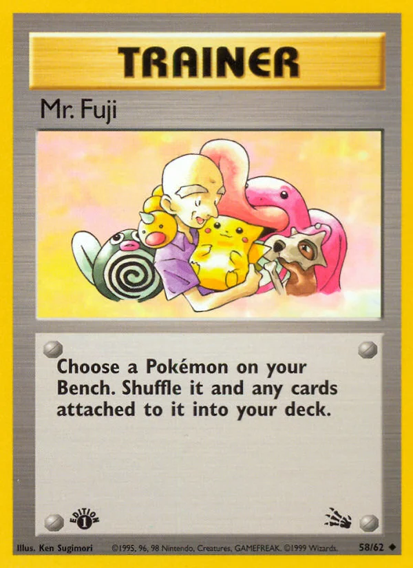Mr. Fuji Pokemon card