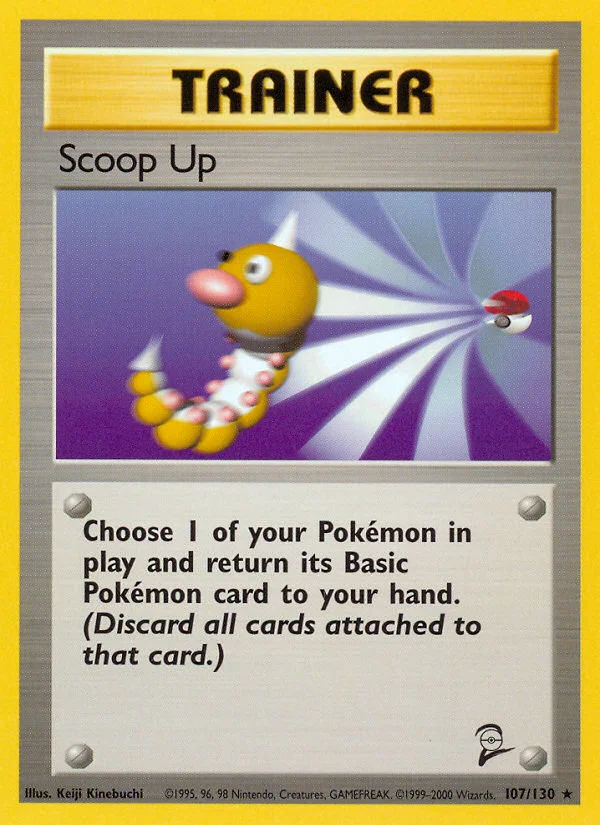 Scoop Up Pokemon card