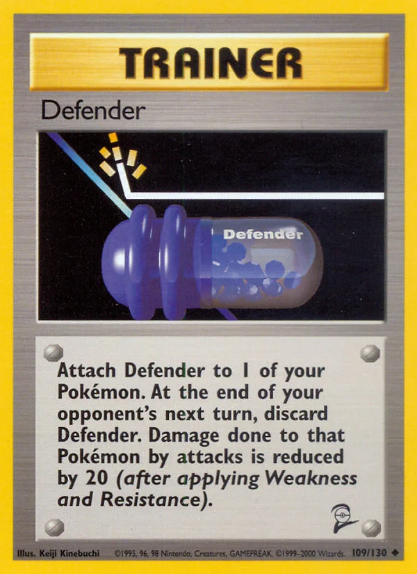 Defender Pokemon card