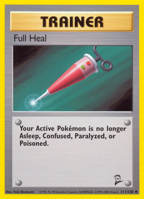 Full Heal Pokemon card