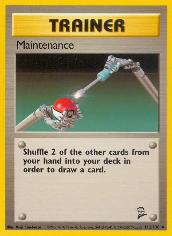 Maintenance Pokemon card