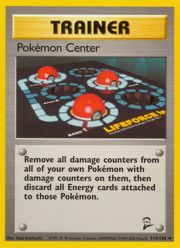 Pokémon Center Pokemon card