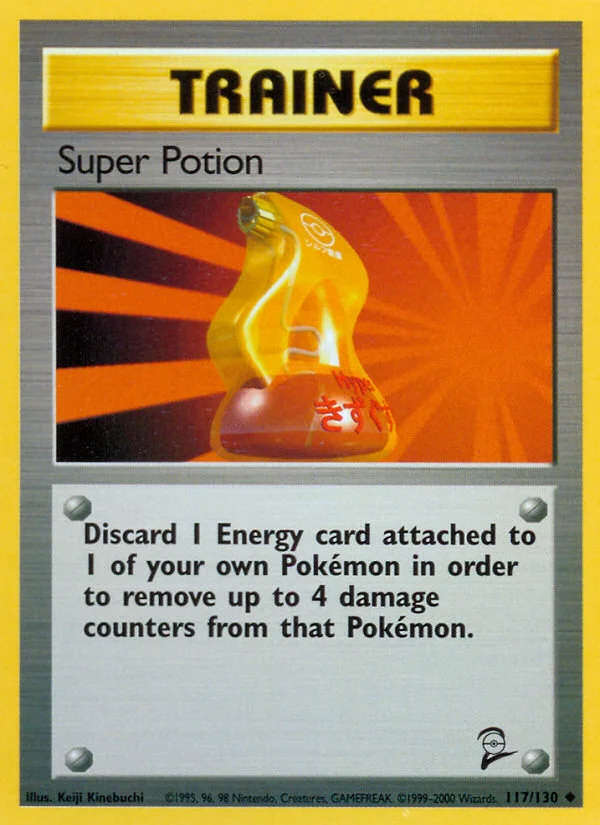 Super Potion Pokemon card