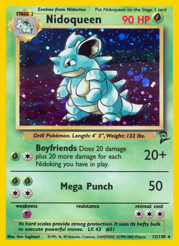 Nidoqueen Pokemon card