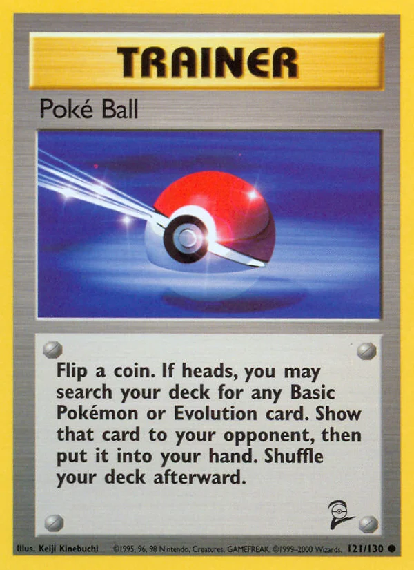 Poké Ball Pokemon card