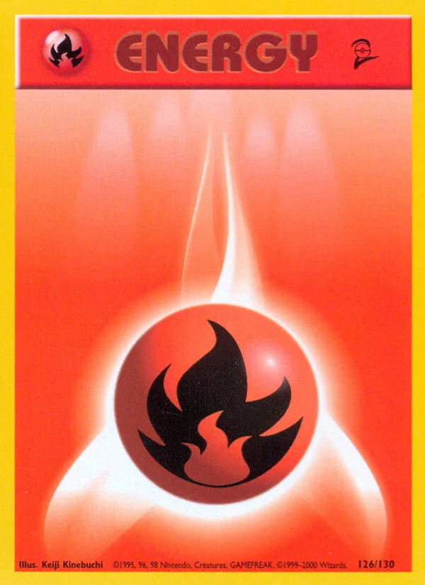 Fire Energy Pokemon card