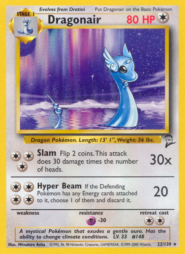 Dragonair Pokemon card