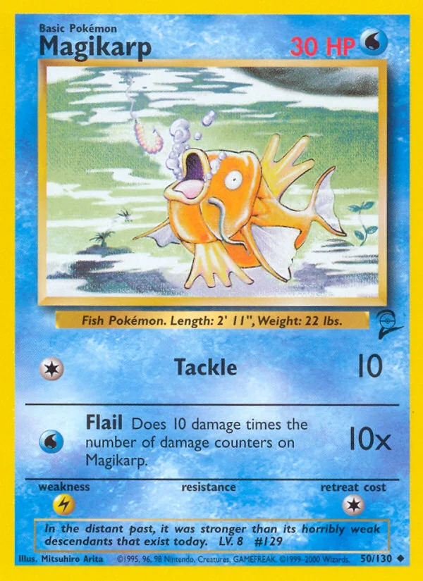 Magikarp Pokemon card