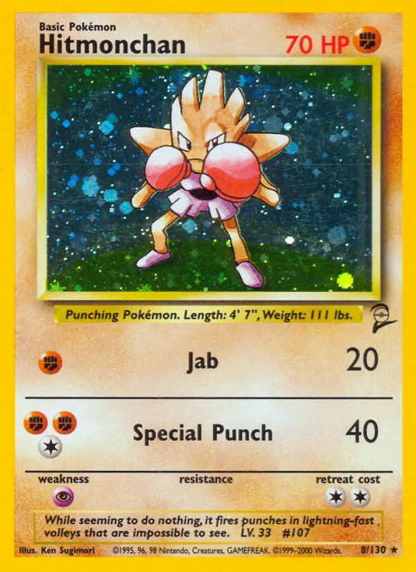 Hitmonchan Pokemon card