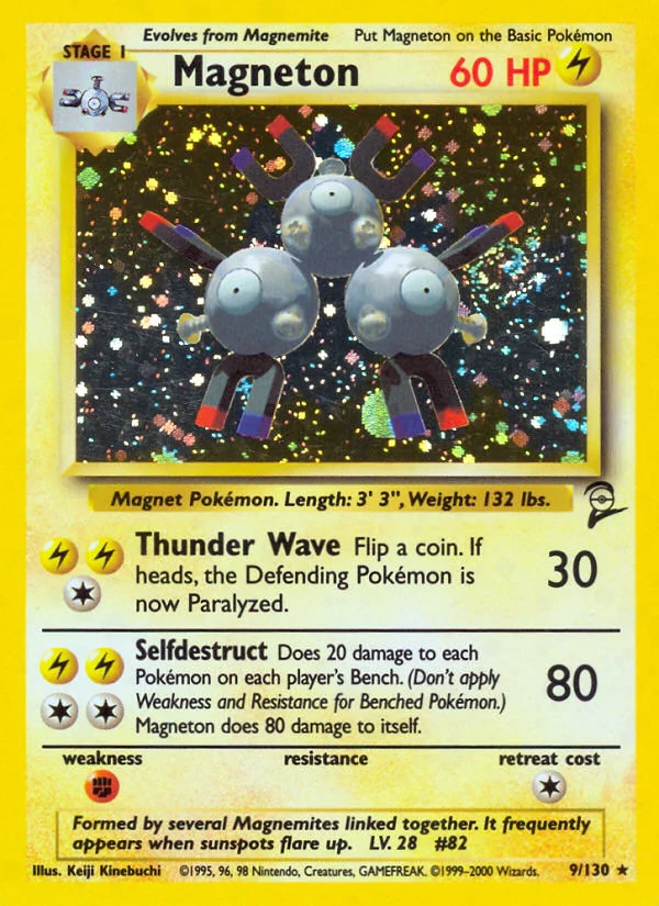 Magneton Pokemon card