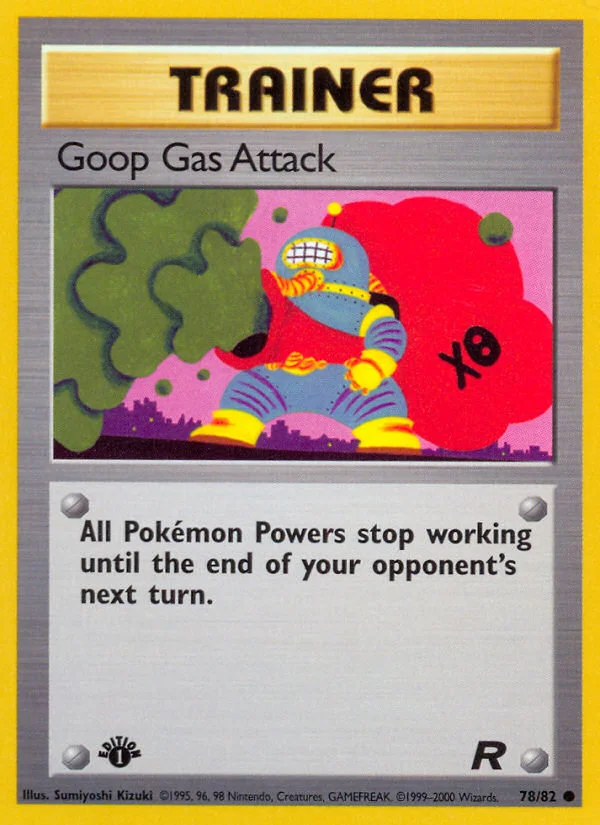 Goop Gas Attack Pokemon card