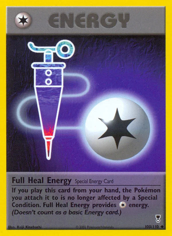 Full Heal Energy Pokemon card