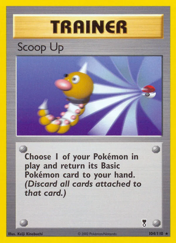 Scoop Up Pokemon card
