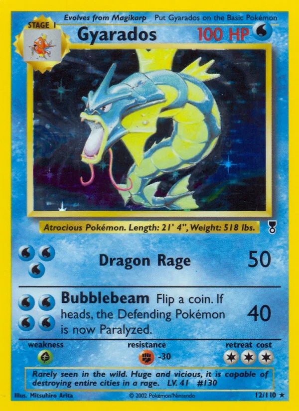Gyarados Pokemon card