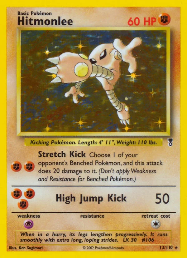 Hitmonlee Pokemon card