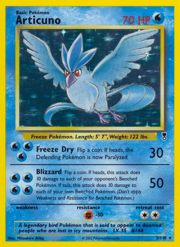 Articuno Pokemon card
