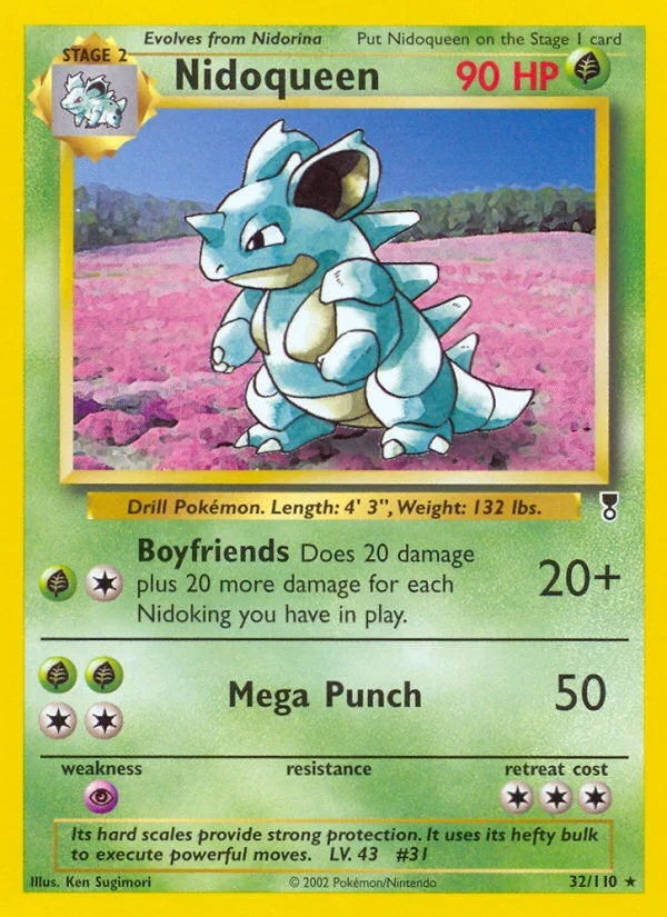 Nidoqueen Pokemon card