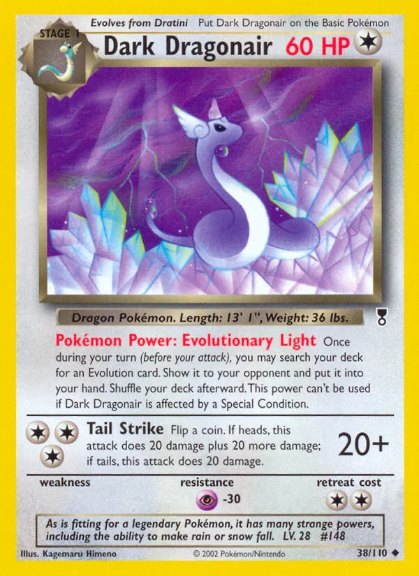 Dark Dragonair Pokemon card