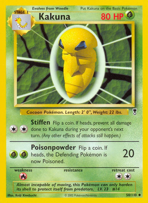 Kakuna Pokemon card