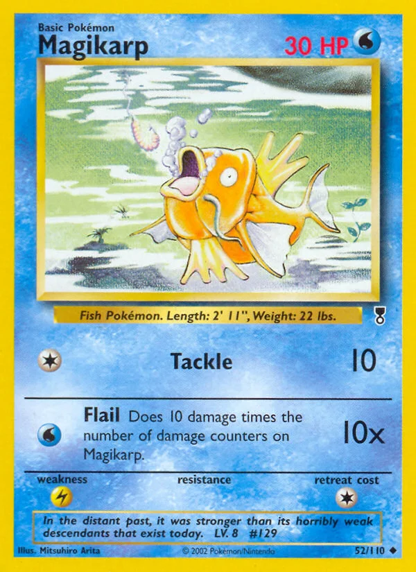 Magikarp Pokemon card