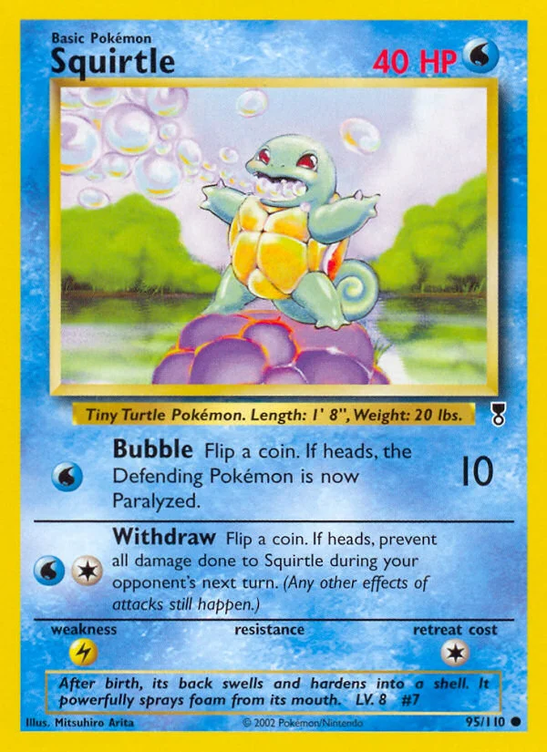 Squirtle Pokemon card
