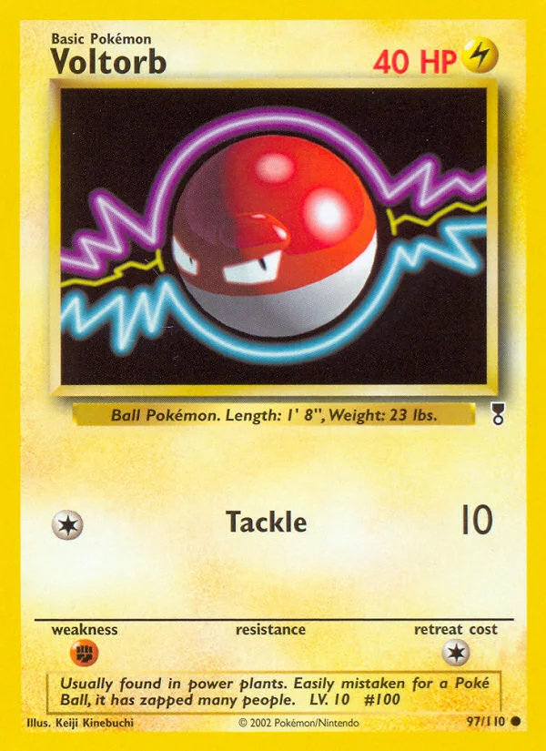 Voltorb Pokemon card