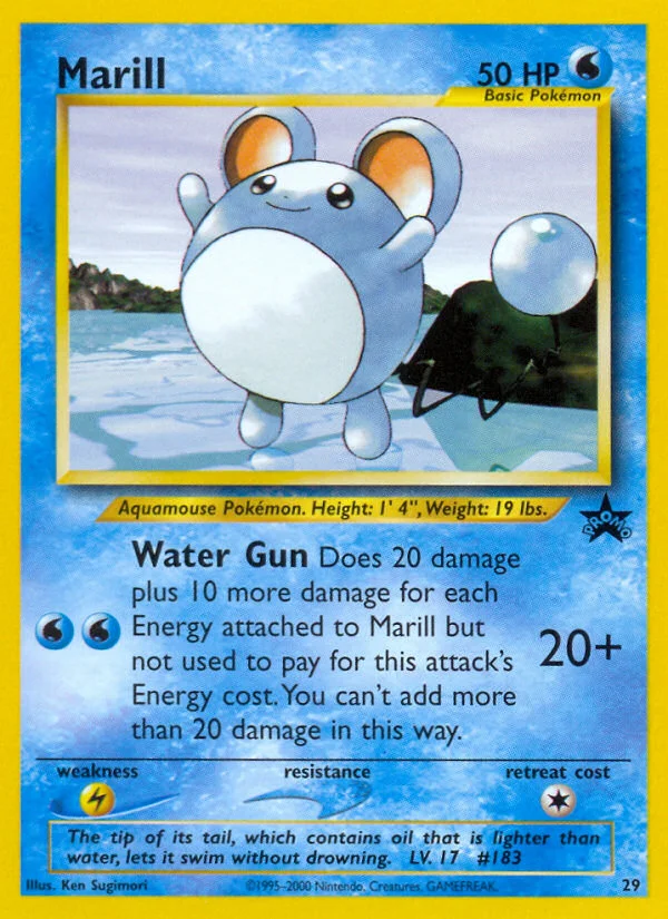 Marill Pokemon card