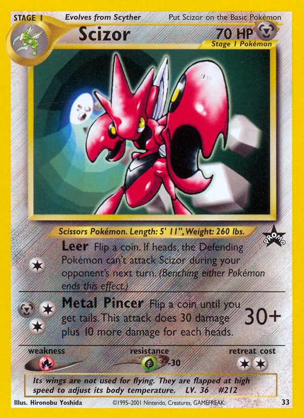 Scizor Pokemon card