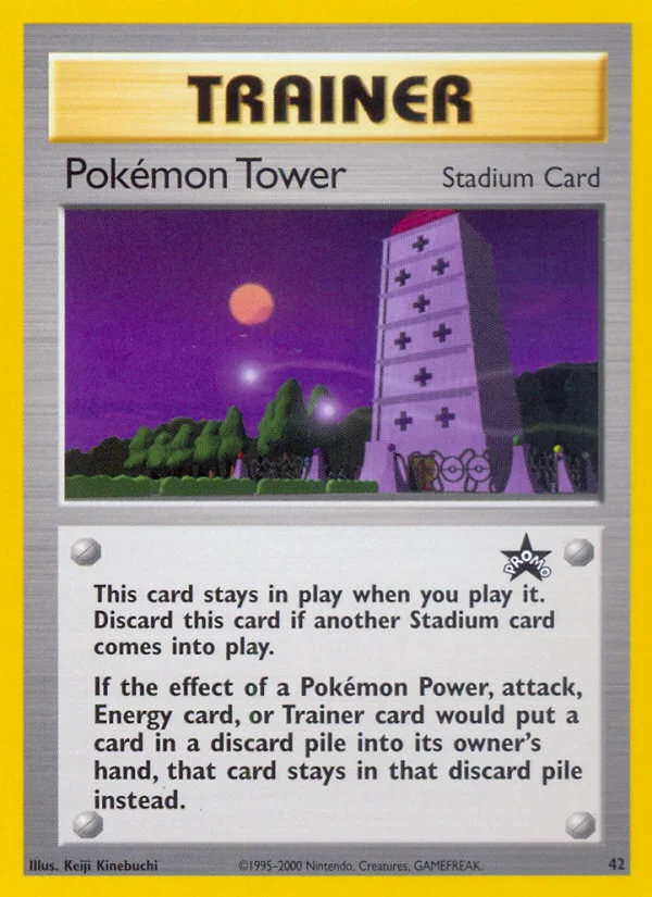Pokémon Tower Pokemon card