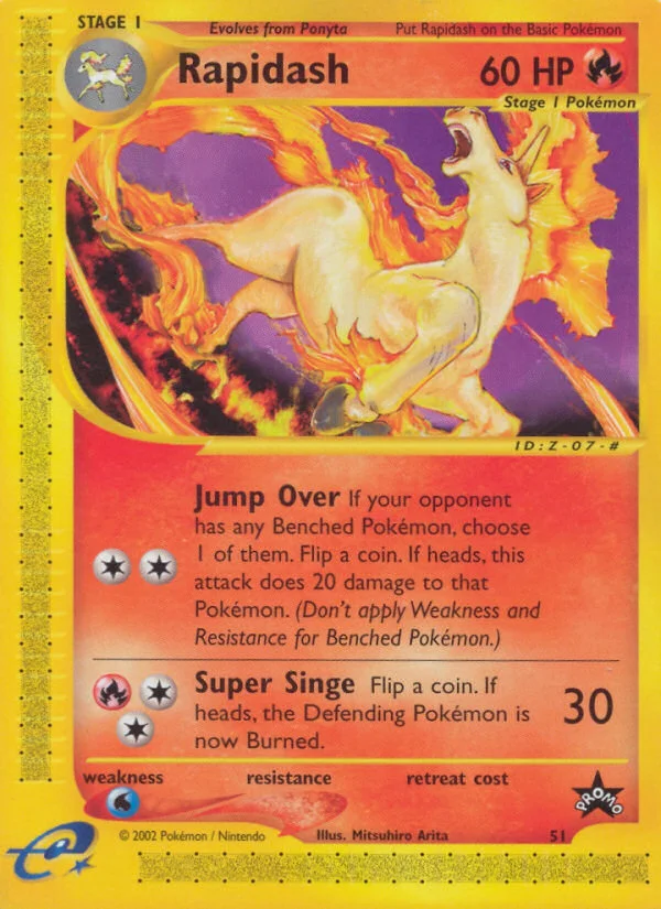 Rapidash Pokemon card