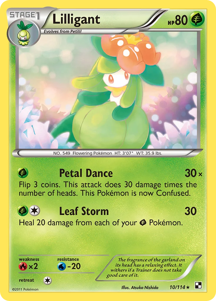 Lilligant Pokemon card