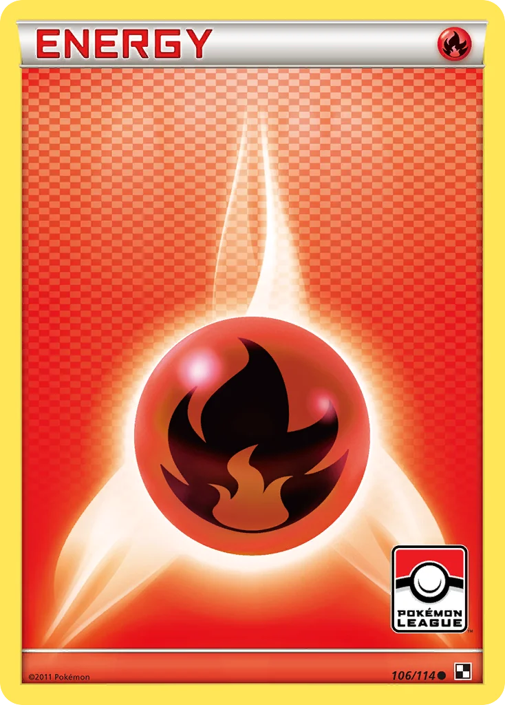 Fire Energy Pokemon card