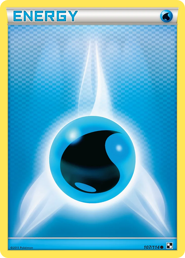 Water Energy Pokemon card