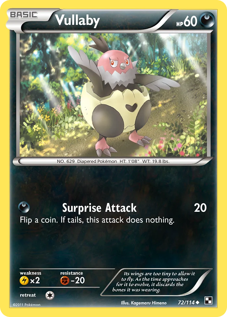 Vullaby Pokemon card