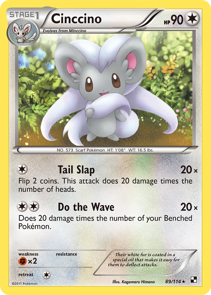 Cinccino Pokemon card