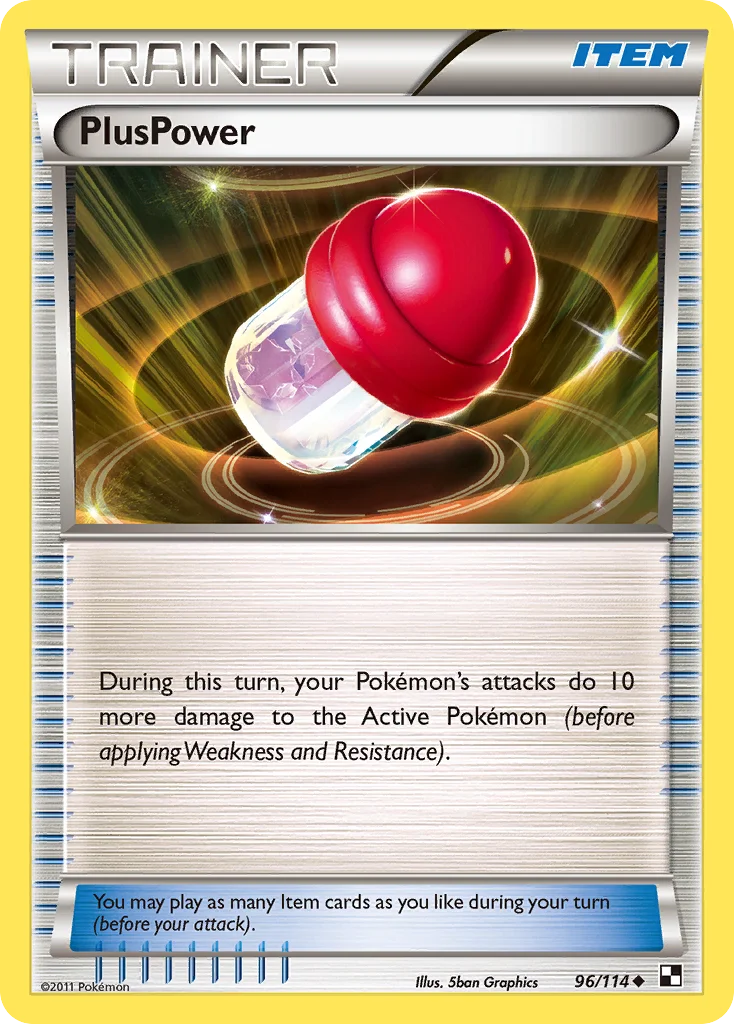 PlusPower Pokemon card