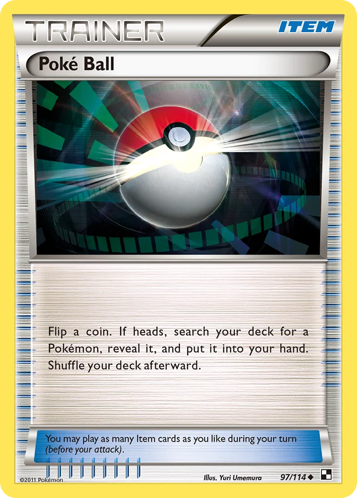 Poké Ball Pokemon card