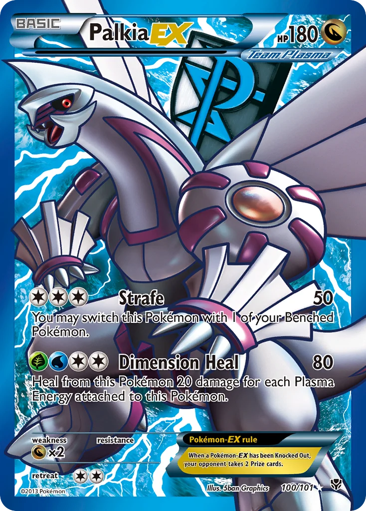 Palkia-EX Pokemon card