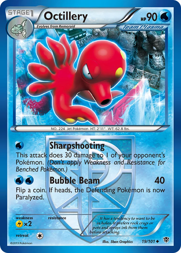 Octillery Pokemon card