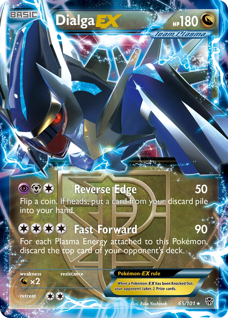 Dialga-EX Pokemon card